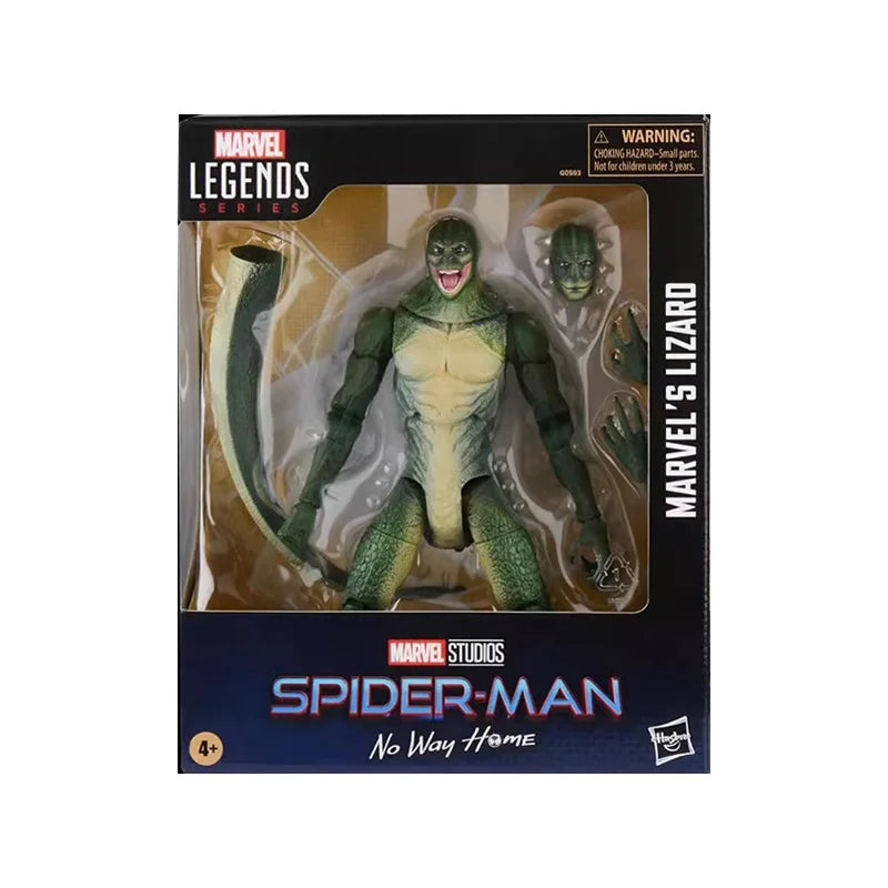 In Stock Hasbro Marvel Legends Series Spider-Man No Way Home Lizard Action Figure Collection Original Toys Model Ornament Gifts