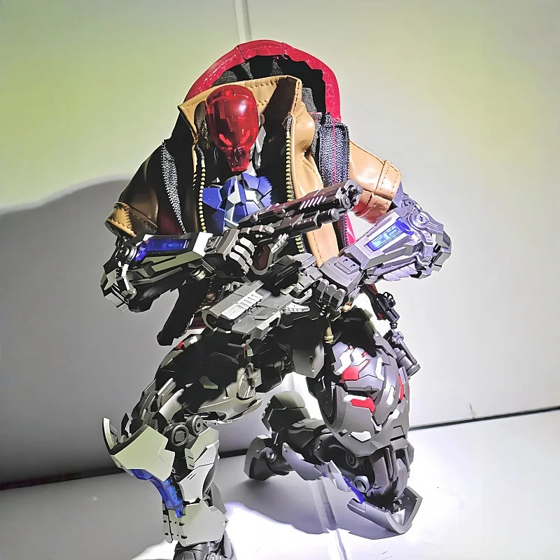 In Stock Yuanye Culture Batman Arkham Knight Assembly Model Kit High Quality Collectible Action Figure Model Gifts