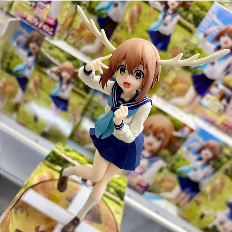ViVit My Deer Friend Nokotan Shikanoko Noko Anime Action Figures PVC Model Collection Toy for Fans