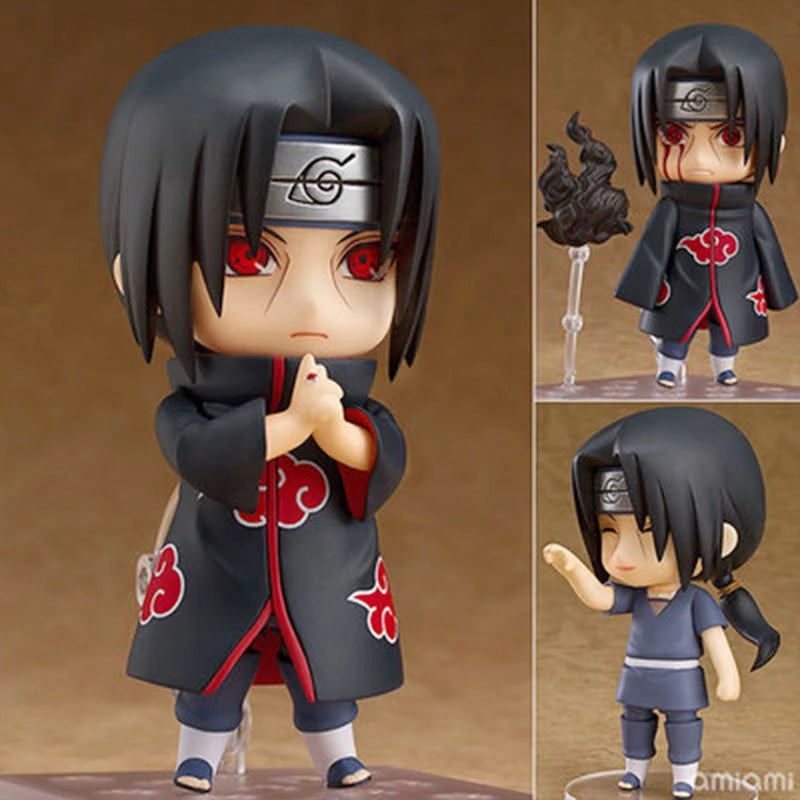 Naruto Animation Game Peripheral Toy Sasuke Itachi Kakashi Obito Sakura Madara Anime Action Movable Model Figures Collection NTR