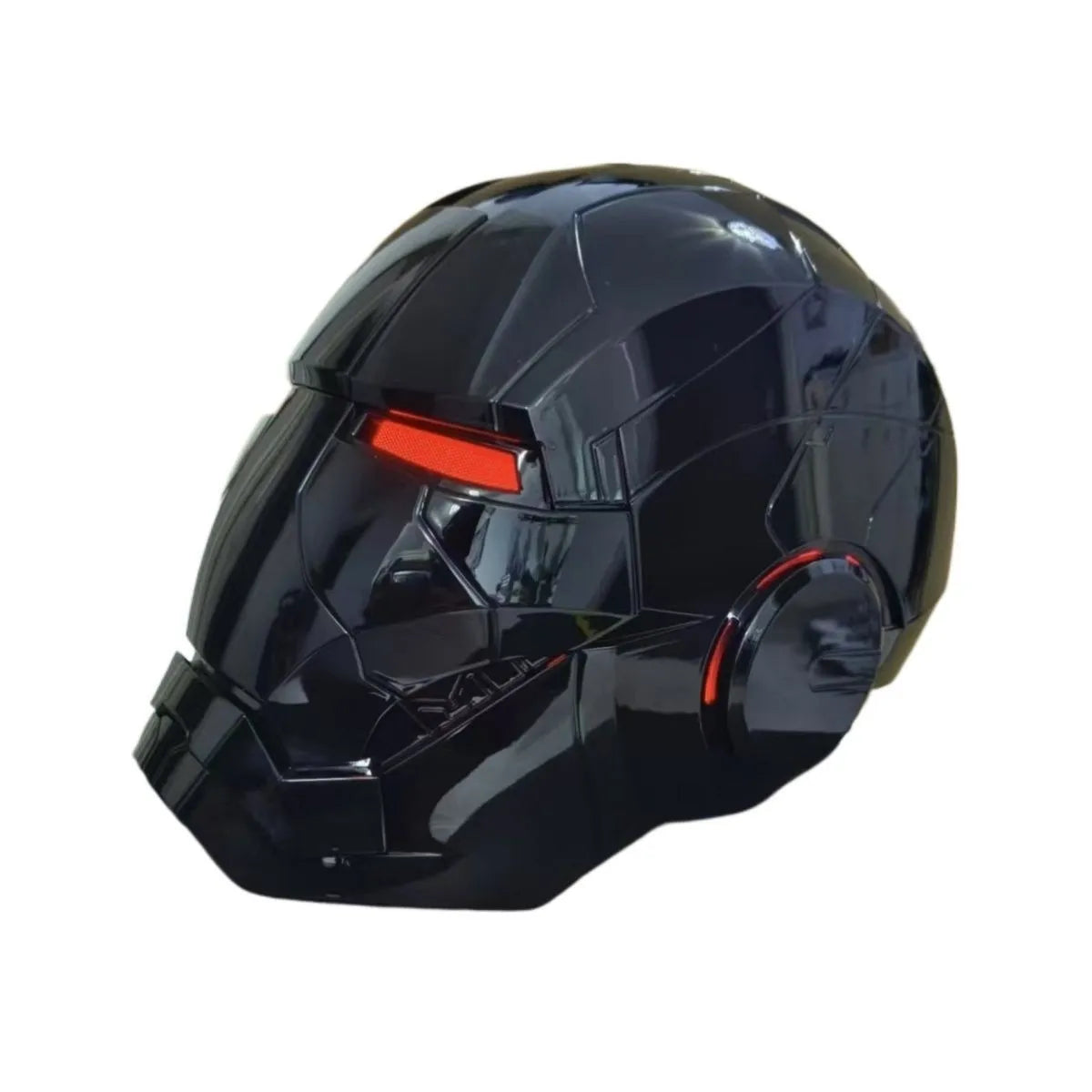 2025 New Marvel Iron Man Helmet Black Gold Black Silver Electric Helmet Voice Controlled Voice Machine Face Mask Toy Birthday Gi