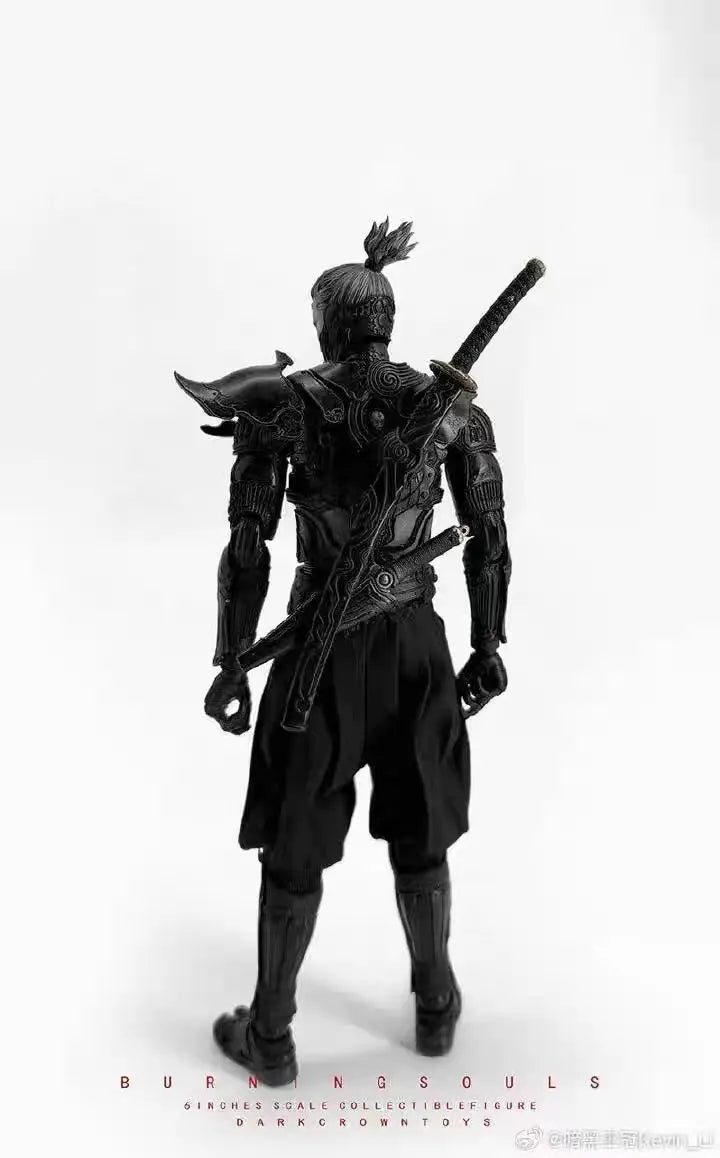 【Original】Darkcrowntoys Dark Crown BURNINGSOULS Ghost Version 1/12 Action Figure Model Toy