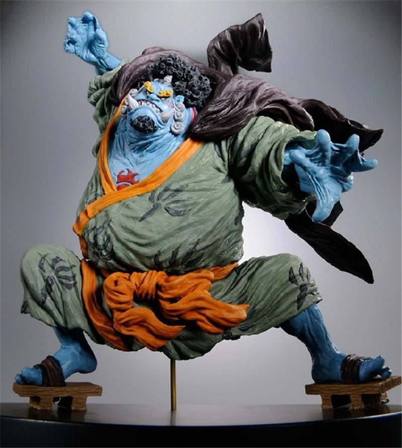 Anime One Piece SCultures BIG Jinbe Battle Ver. PVC Actionfigur Spielstatue Sammlermodell Kinderspielzeug Puppe Geschenk