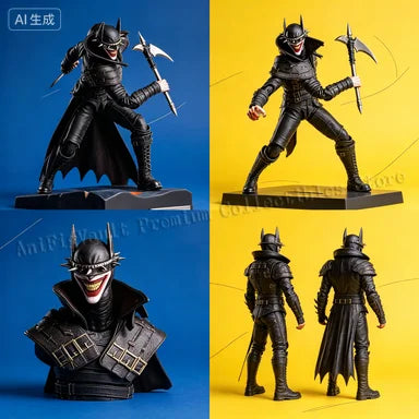 Lpzz The Batman Who Laughs Action Figure Dark Nights:Metal DC Figures 1/12 Figurine Batman Figurine Toy Hot Birthday Gift