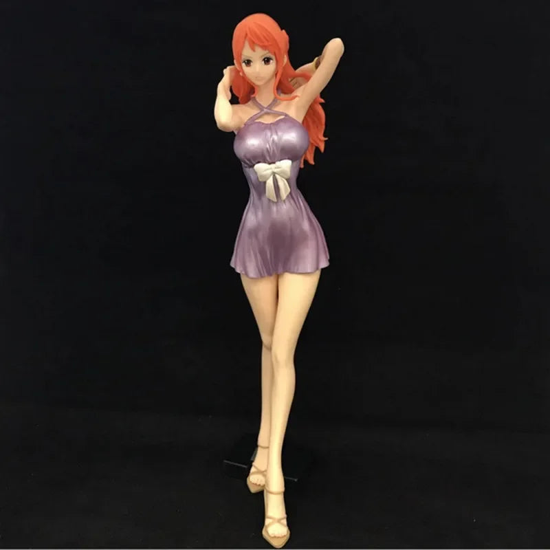 1pcs Piece beautiful Branpresto SC SCultures Jeans Nami Figure 17CM PVC Action Figure Toys