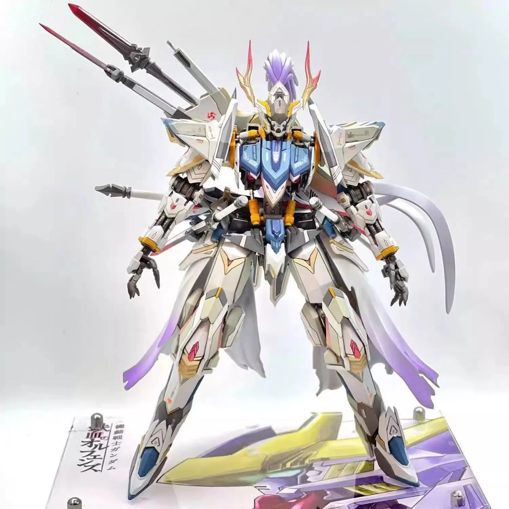 Randomly Sent  Model Kit Assembly Toy for Boys Tee s Red Heretic Seven Sword High Quali Collectible Gifts