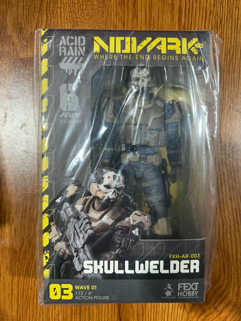 In Stock Acid Rain War AR-001 Lord 002 Battle Flag 003 Welding Skull 004 Pro 1/12 Movable Soldier Model Action Figure Toy Gift