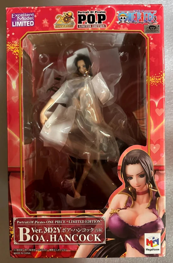 [UA] Original MegaHouse POP "Limited Edition" Pol Hancock 3D2Y Anime Doll Figure Model Toy Gift