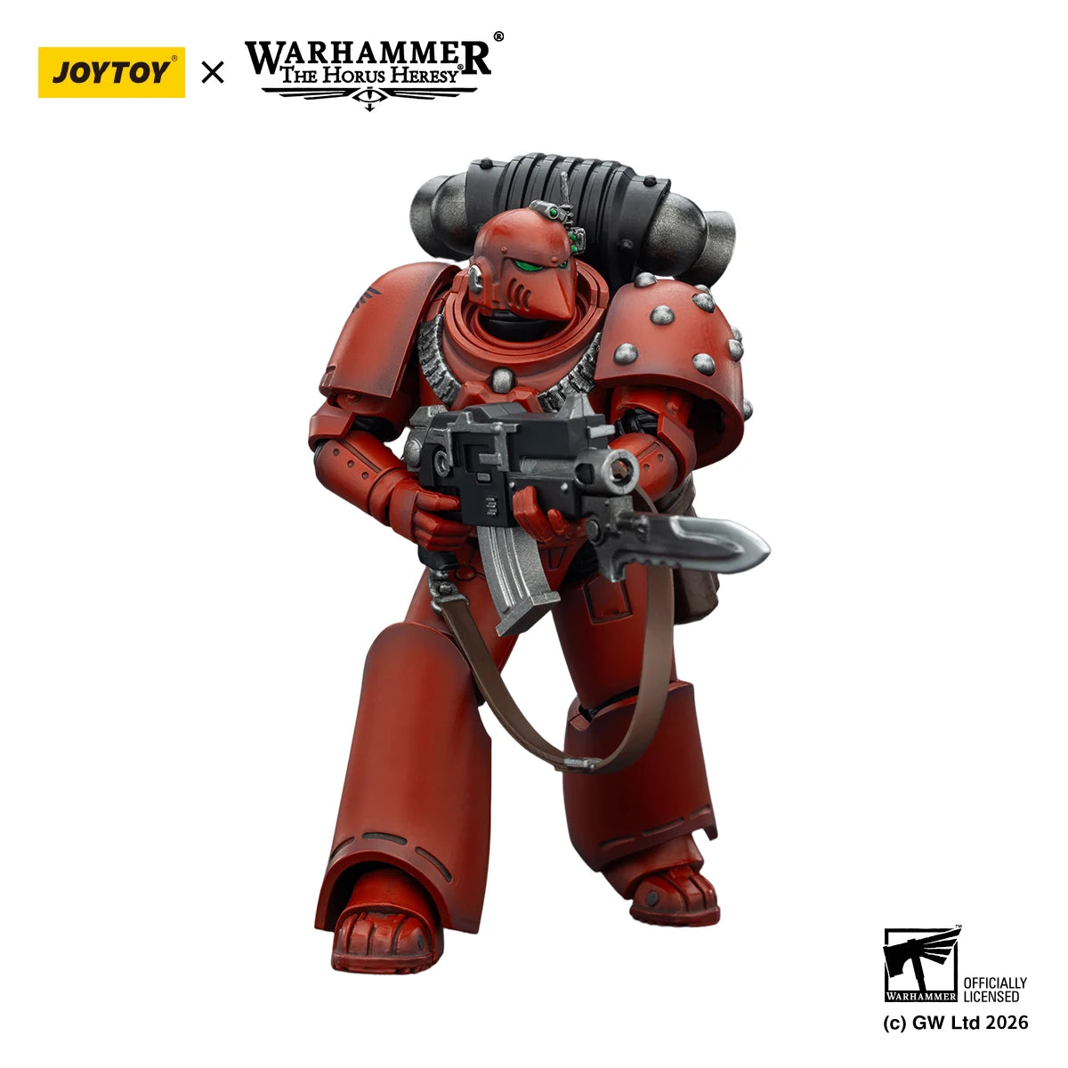 JOYTOY "The Horus Heresy" Warhammer 40K 1/18 Action Figures MKVI Tactical Legionary Ultramarines Imperial Fist Blood Angels