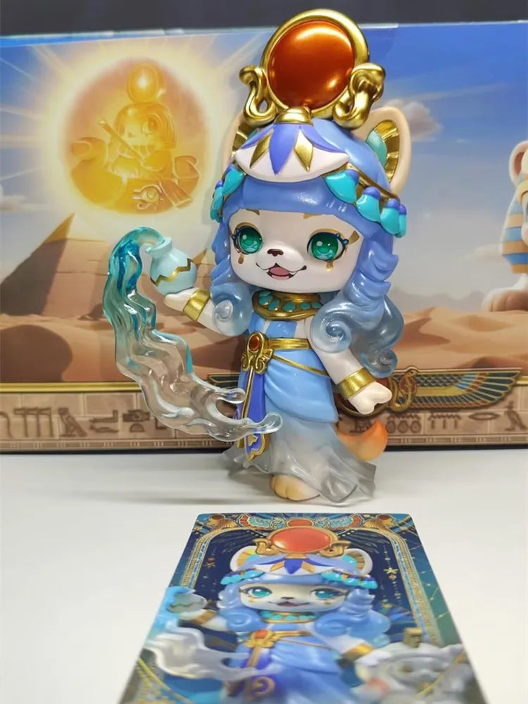 Aaru Garden V3 Series Blind Box Egyptian Mythology Anime Figure Model Toy Desktop Collection Decoration Festival Birthday Gifts