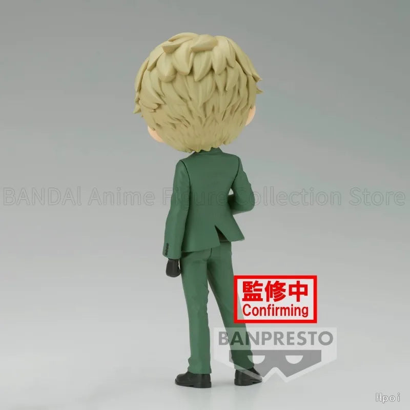 Original BANPRESTO Q Posket SPY×FAMILY LOID FORGER/YOR FORGER Outfit for Going Out Anime Humanoid Decoration Model