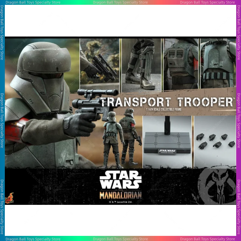 [In Stock] Original HOTTOYS HT 1/6 TMS030 Star Wars The Mandalorian Transport Stormtrooper Action Figure Toy Gift