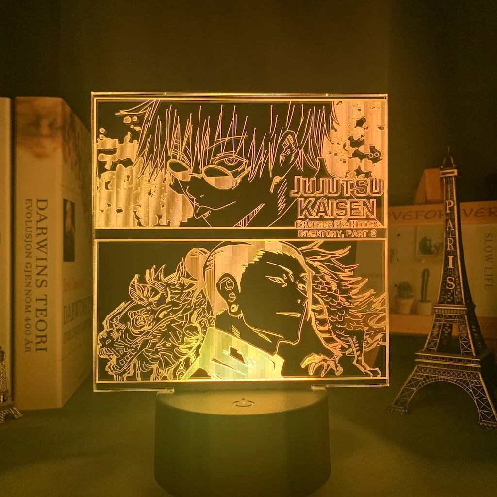 Anime Lamp Satoru Gojo Jujutsu Kaisen Led Night Light for Birthday Gift Jujutsu Kaisen Nightlight Satoru Gojo Lamp Drop Shipping