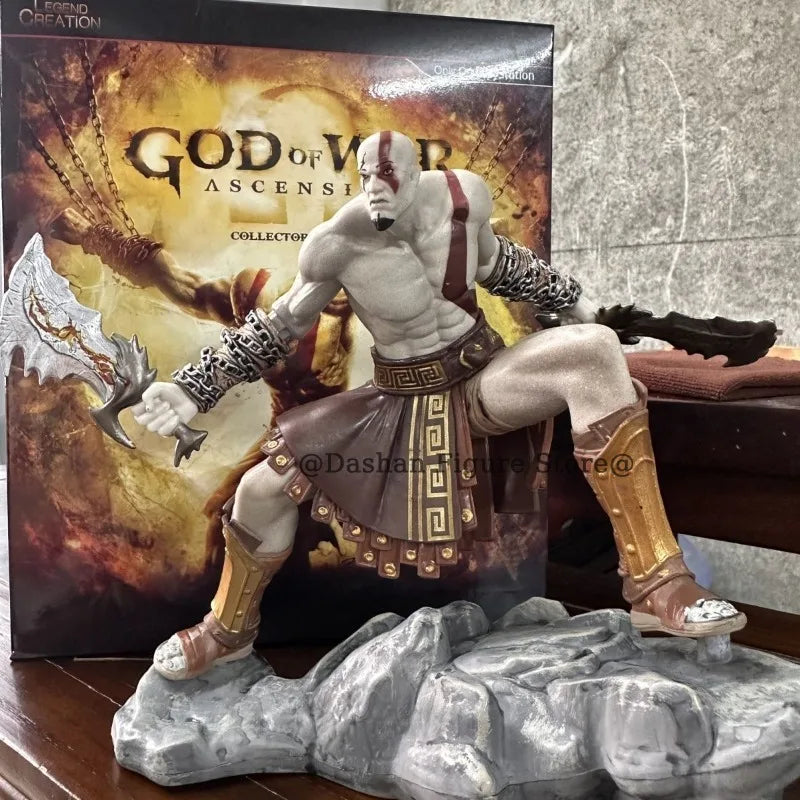 Game God of War Kratos Action Figure 18cm PVC Movable Ghost of Sparta Collection Kratos Statue Model Toys