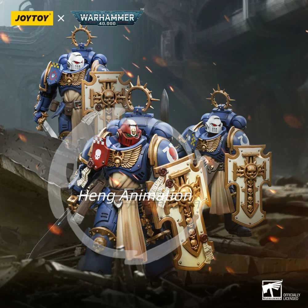 New Product: JOYTOY "Warhammer 40K" Ultramarines Titus Metaurus Torvald Brand-new Articulated Figure Models