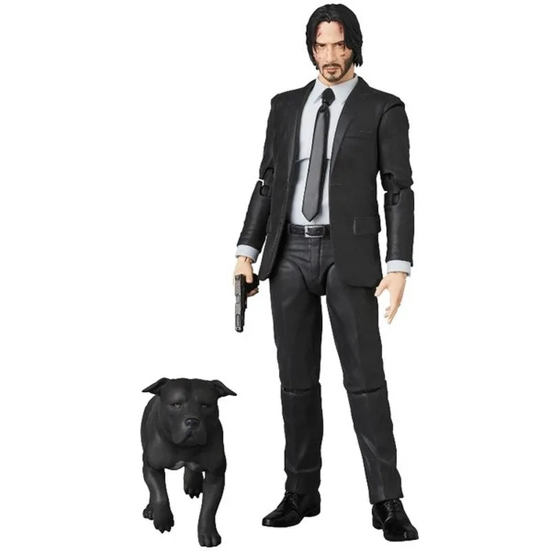 John Wick Figure Mafex 085 John Wick Chapter 2 Action Figures Collection Model Ornaments Toys Gifts