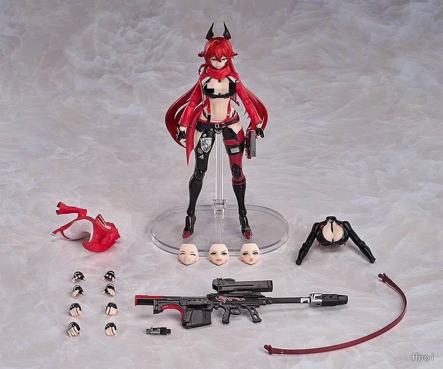 In Stock Original GSC Hyper Body Red Hood 15CM Movable Figure Ornaments  Movable