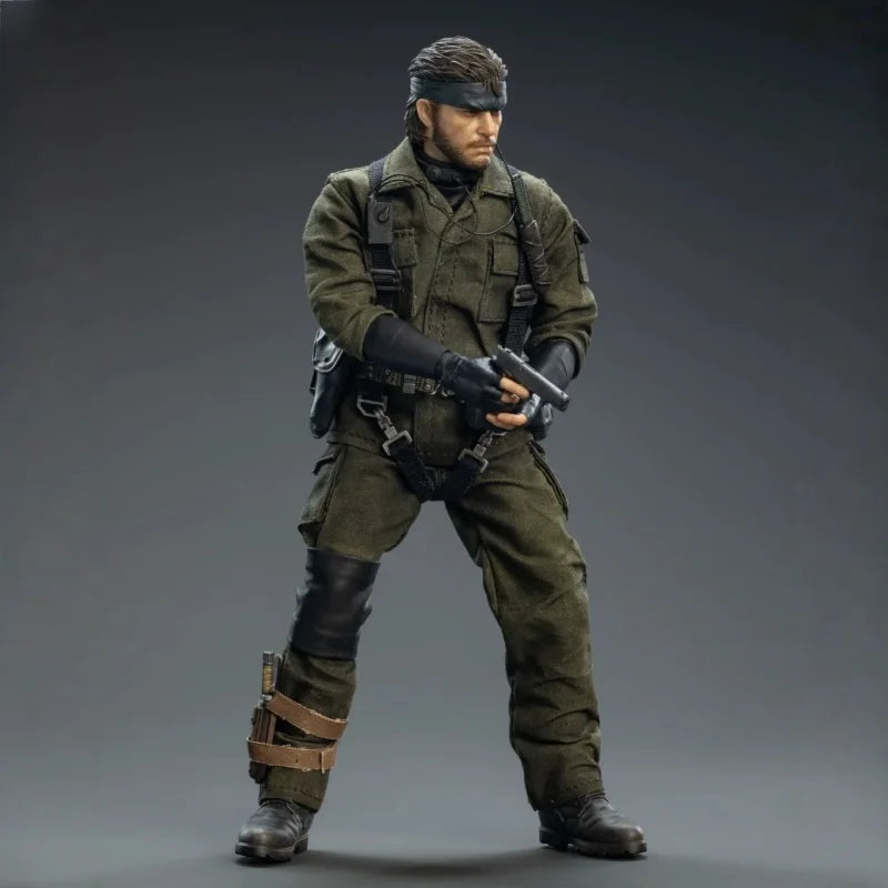 New 1/12 Metal Gear Snake Figure Viper Agent Kraken Studio Metal Gear Snake Anime Model Movable Joints Toy Collection Gift