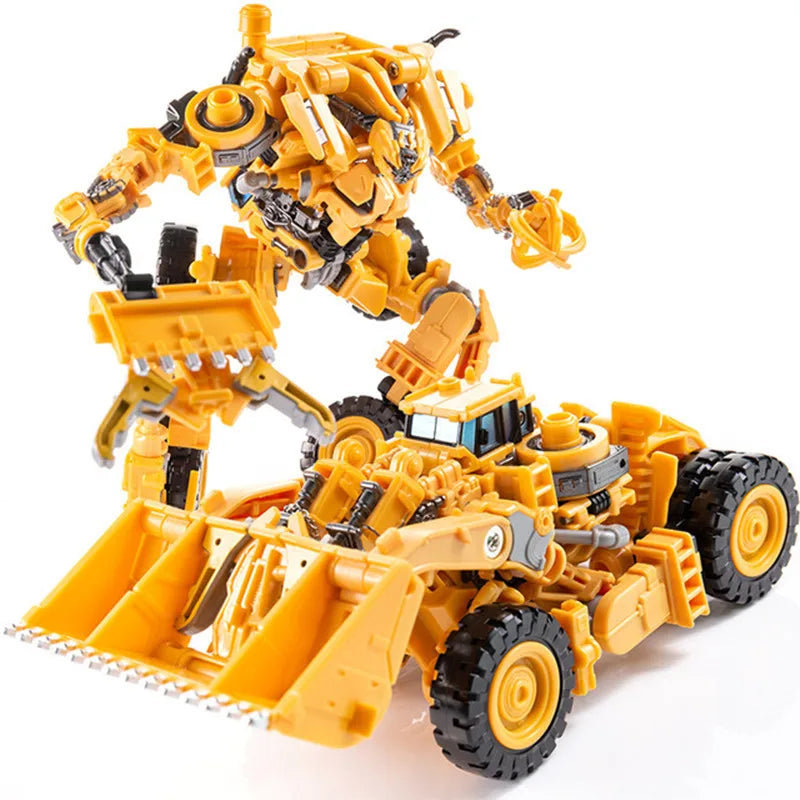 DD03 Anime Transformation Toys Cool Devastator Robot Car AOYI 8 IN 1 Mixmaster Movie Action Figure Vehicle Engineering Model