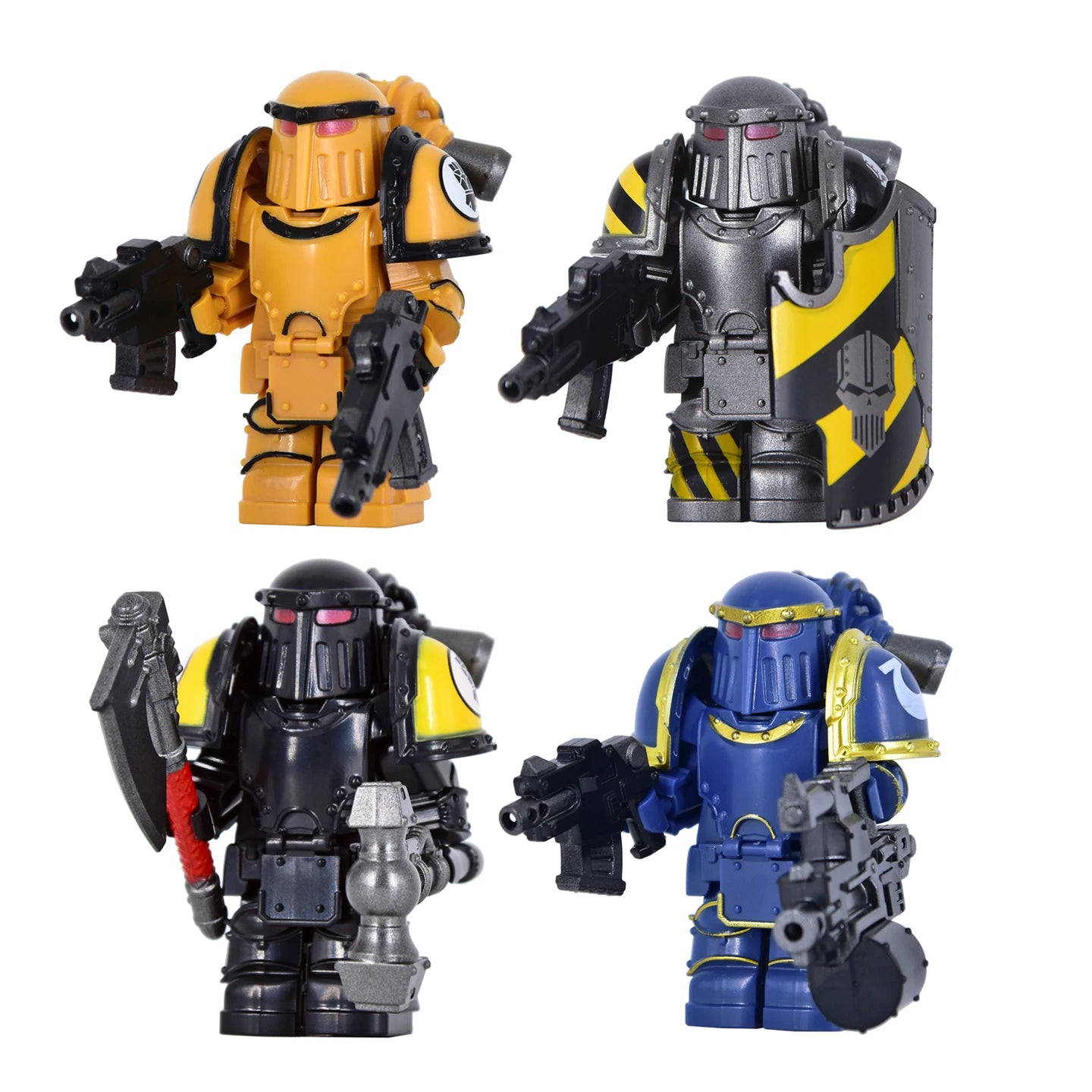 NEUE Mittelalterliche Kriegsritterfigur, aufwendige Details, schwere Bewaffnung, Engel, Ultramarines, Templer, Kriegssoldaten
