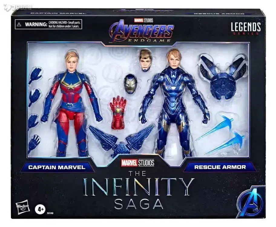 In Stock Hasbro Marvel Legends Avengers Captain Marvel Little Pepper Rescue Armor 6 Inches