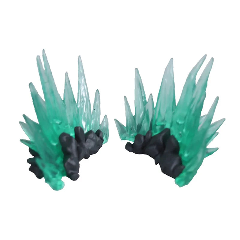 Shenron Action Figure Special Impact Effect Lightning Flame Explosion DIY Assembly Display Bracket Model Decoration Toy Gifts