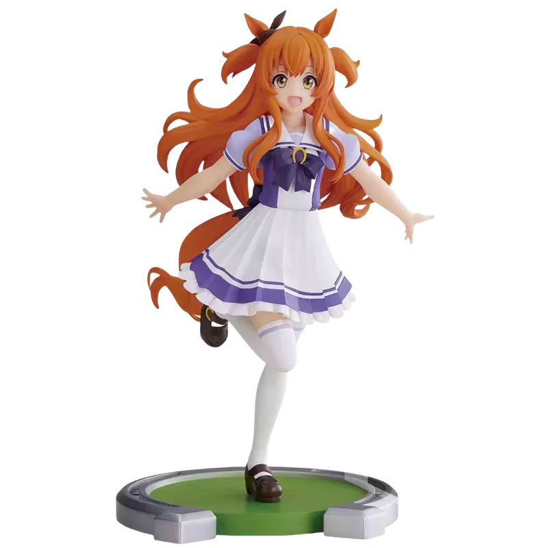 Genuine Bandai Umamusume Pretty Derby Kitasan Black Tokai Teio Tamamo Cross MR.C.B Anime Action Figures Model Toys Gift for Kids