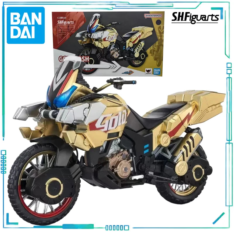 BANDAI Genuine S. H. Figuarts Series Kamen Rider Limited Valparado Na-Go，Gold Dash，Boostriker Model Finished Product Collect