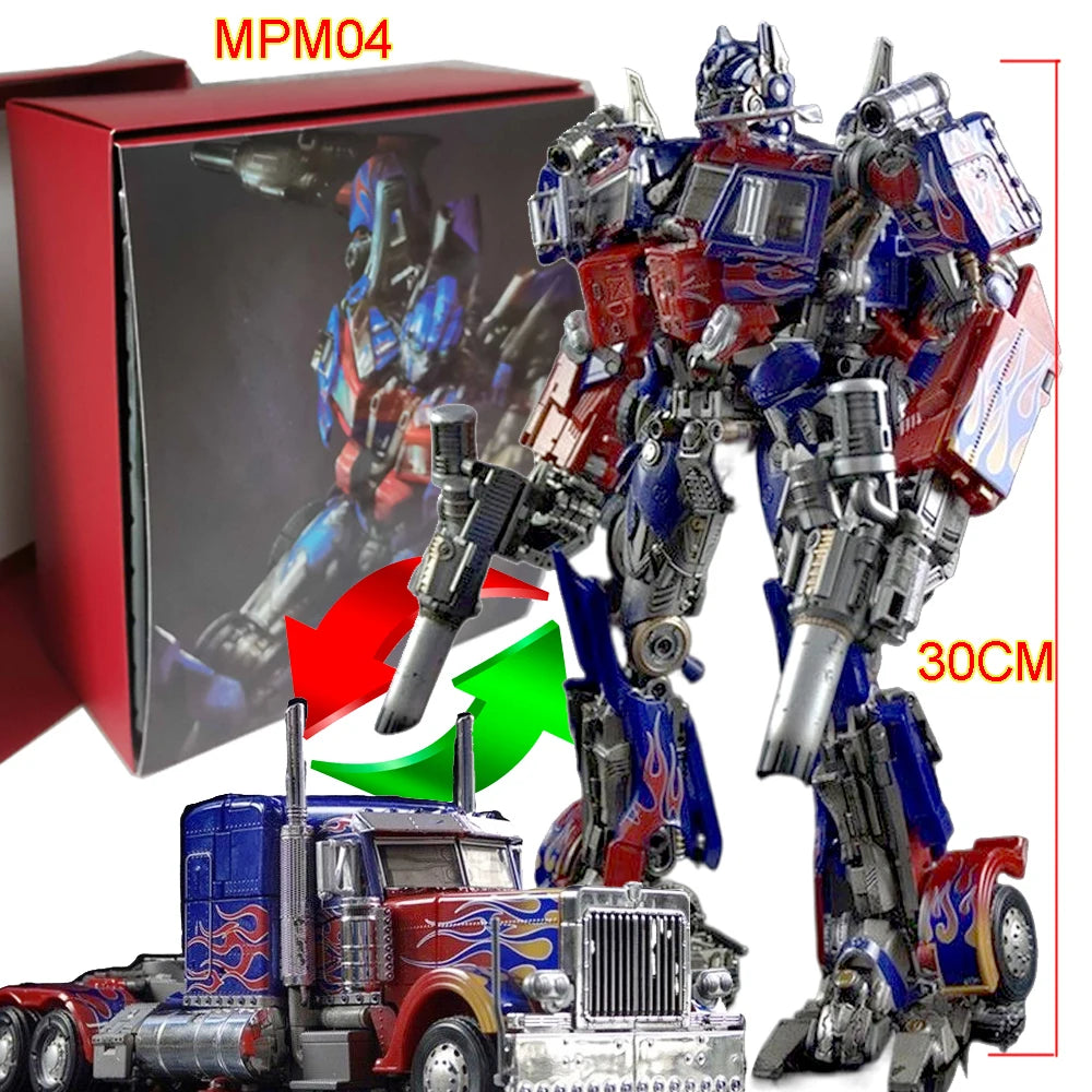 Weijiang Black Apple MPM04 OP Commander Transformation Toys DM01 Trailers Tactical Container Action Figure Deformed Robot Model