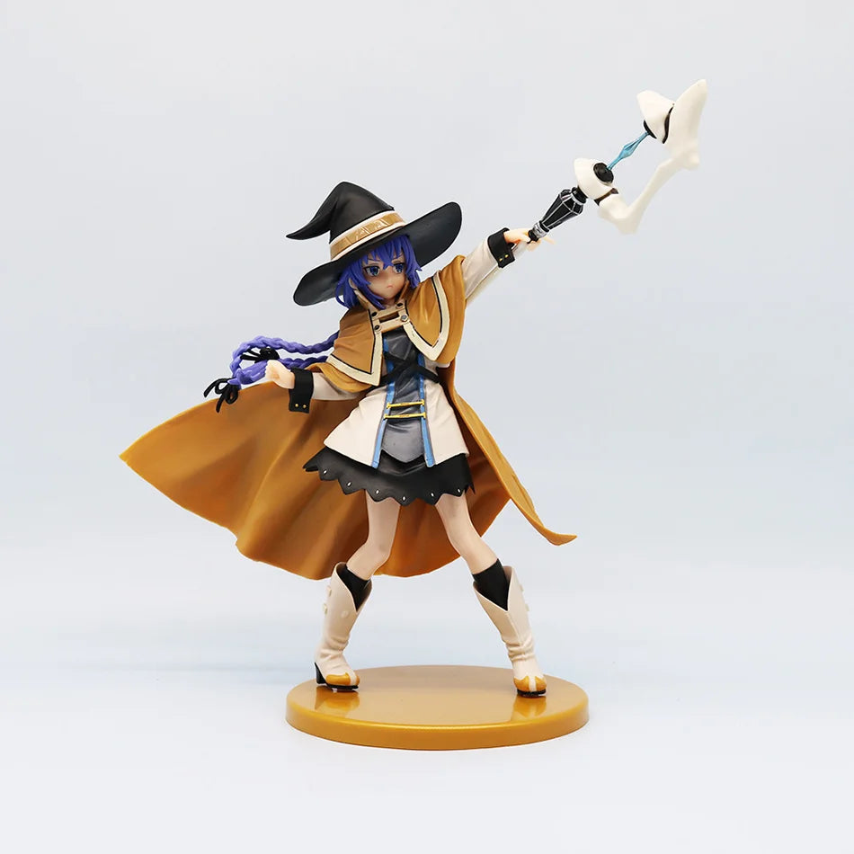 The 20cm/25cm Magician Roxy Migurdia flower Action Figure Mushoku Tensei：Jobless Reincarnation Anime Figure PVC