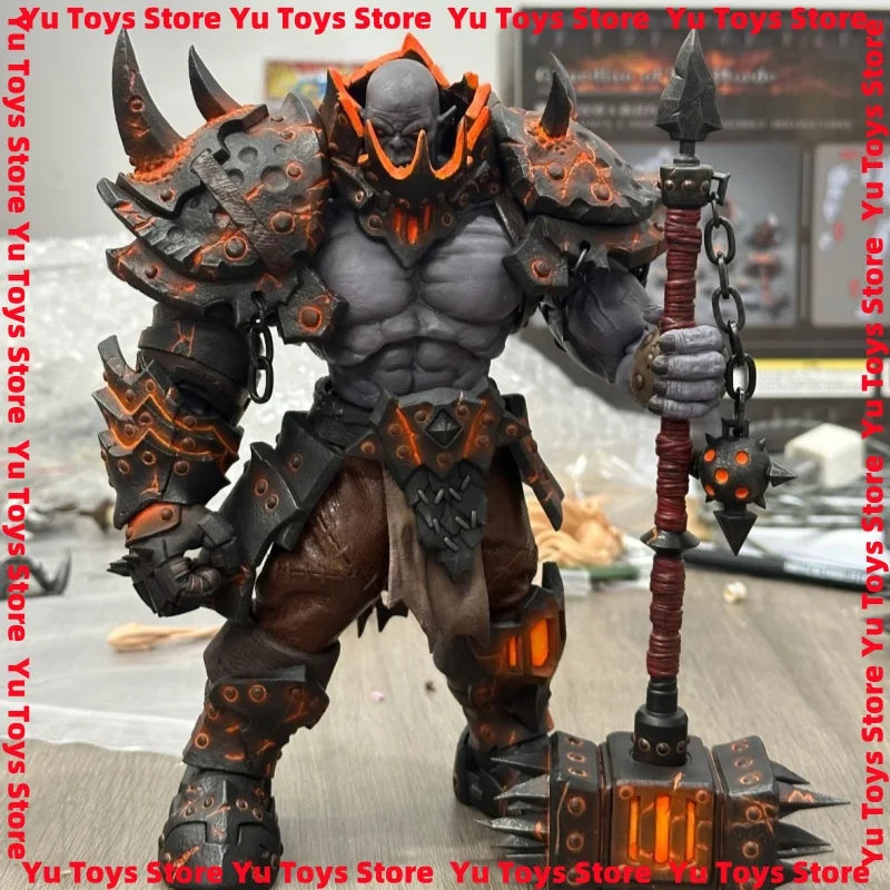 In Stock 1/10 Scale Greyknight Wow Orc No.05 Magma Forgemaster Guardian Of The Horde Grey Kniaht Full Set Action Figure 2025