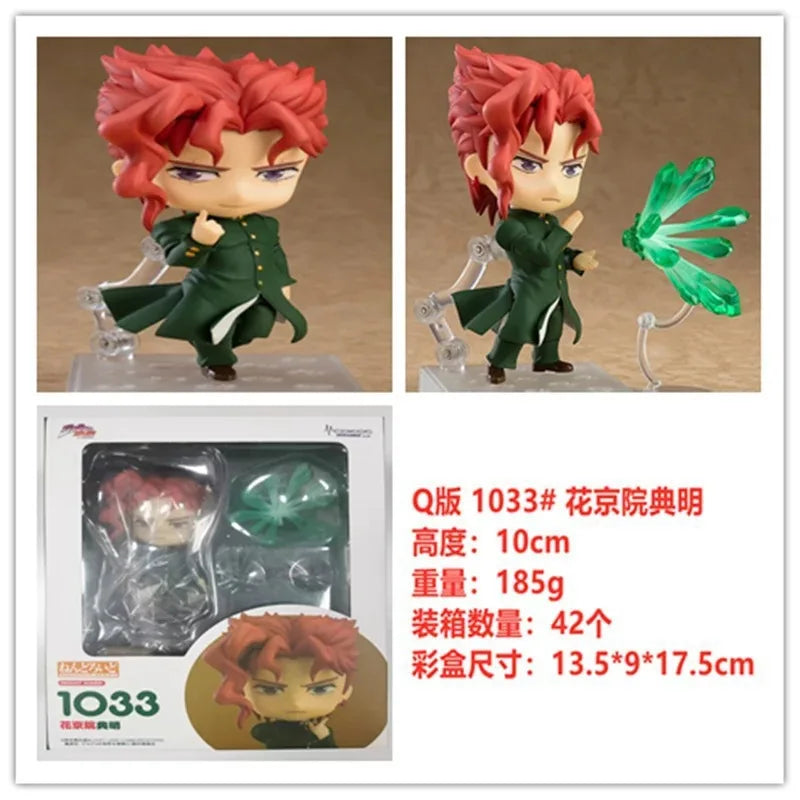 Jojo'S Bizarre Adventure Nendoroid Q Version Figures Jotaro Kujo Josuke Giorno Dio Jonathan Anime Collectible Desktop Decor