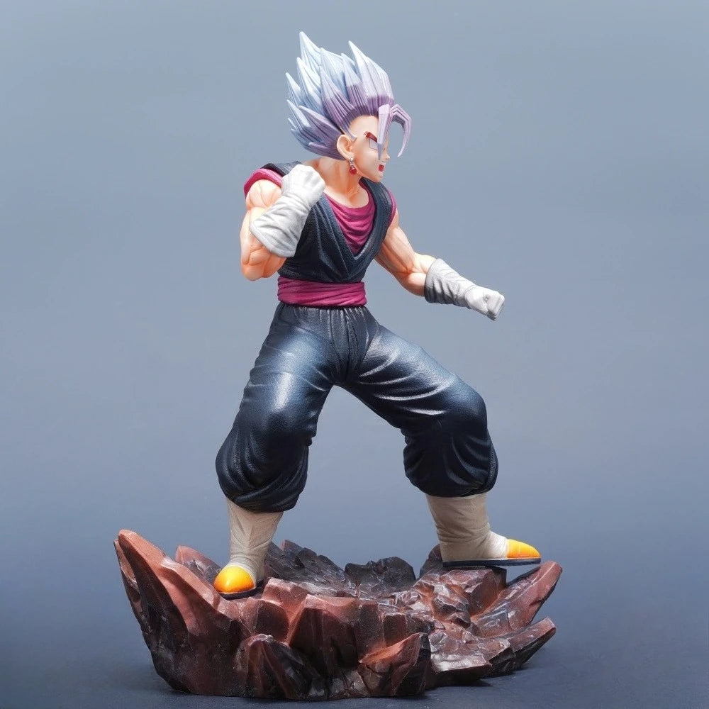 27cm/10.63in Anime Dragon Ball Figure Vegetto Action Figures Pvc Statue Desktop Ornamen Collection Model Toys Gifts