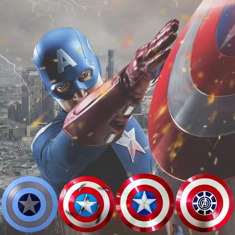 58cm Hot Movie Avengers 4 Captain America Shield 1:1 Cosplay Outdoor Toy Plastic Action Props Home Decoration Boys Birthday Gift