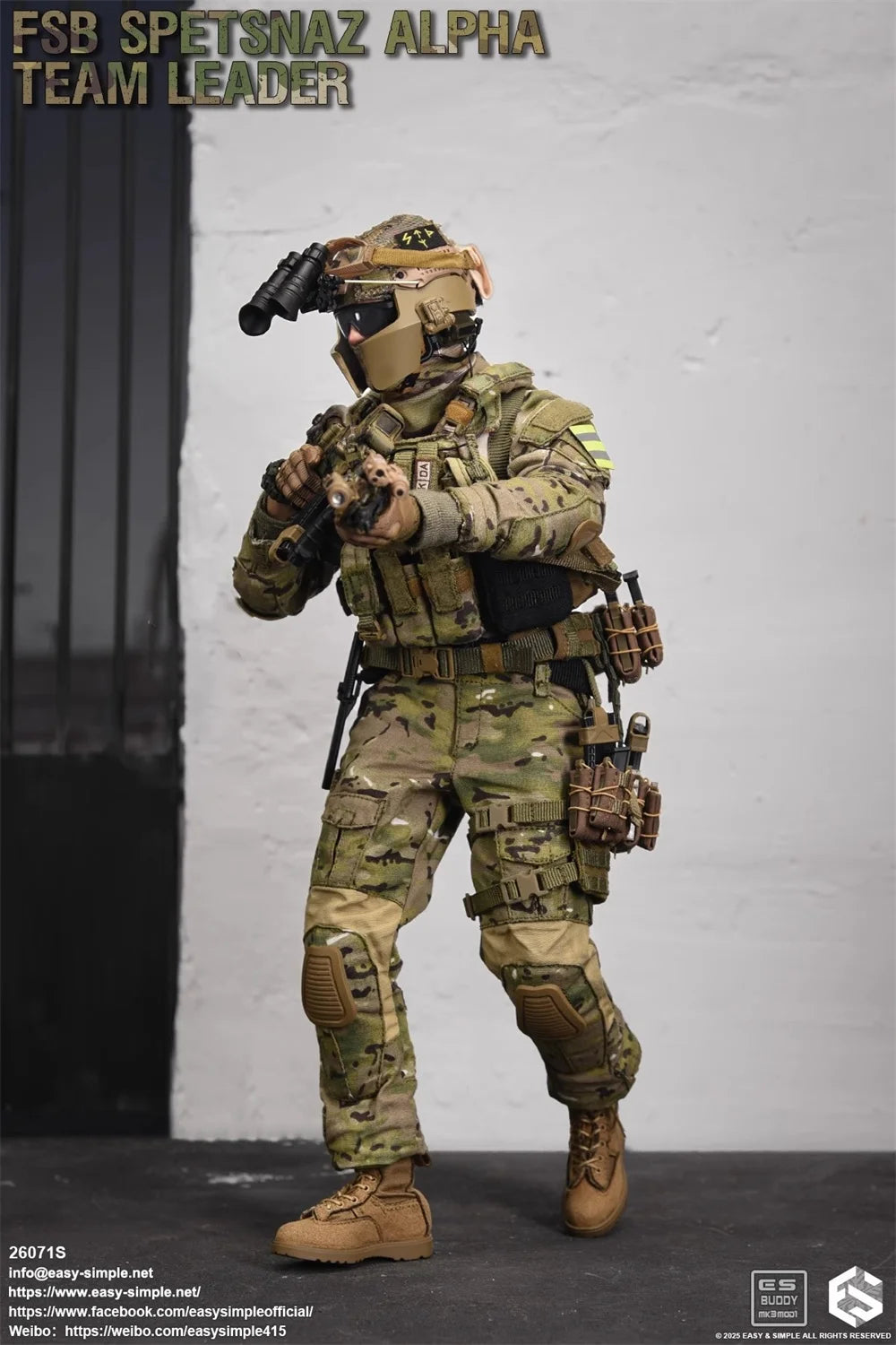 Limited Version 1/6 ES 26071S FSB The Russian Action Figure Soldier Doll Full Set Moveable Action Figure About 12" Doll Gift