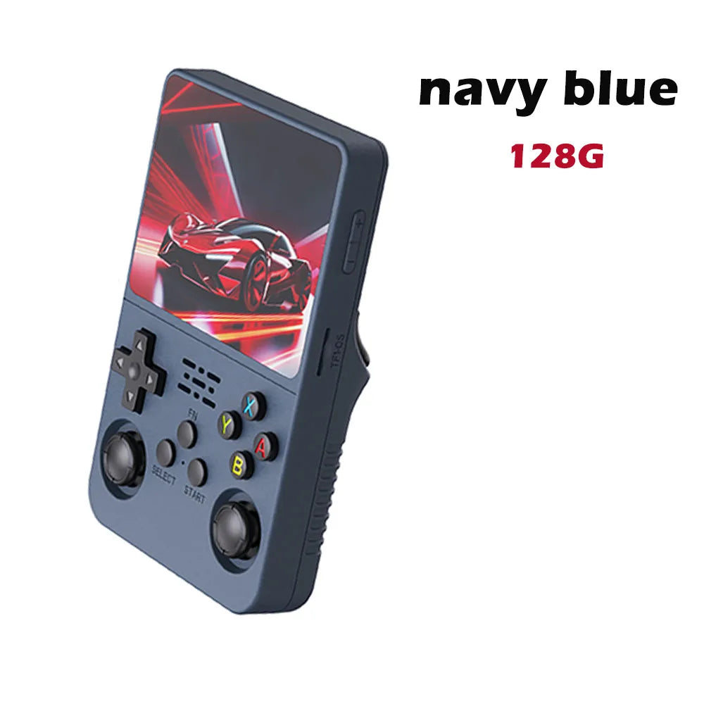 R36s new handheld game console open source Linux 3.5-inch IPS screen handheld 128GB video player Xmas Gift