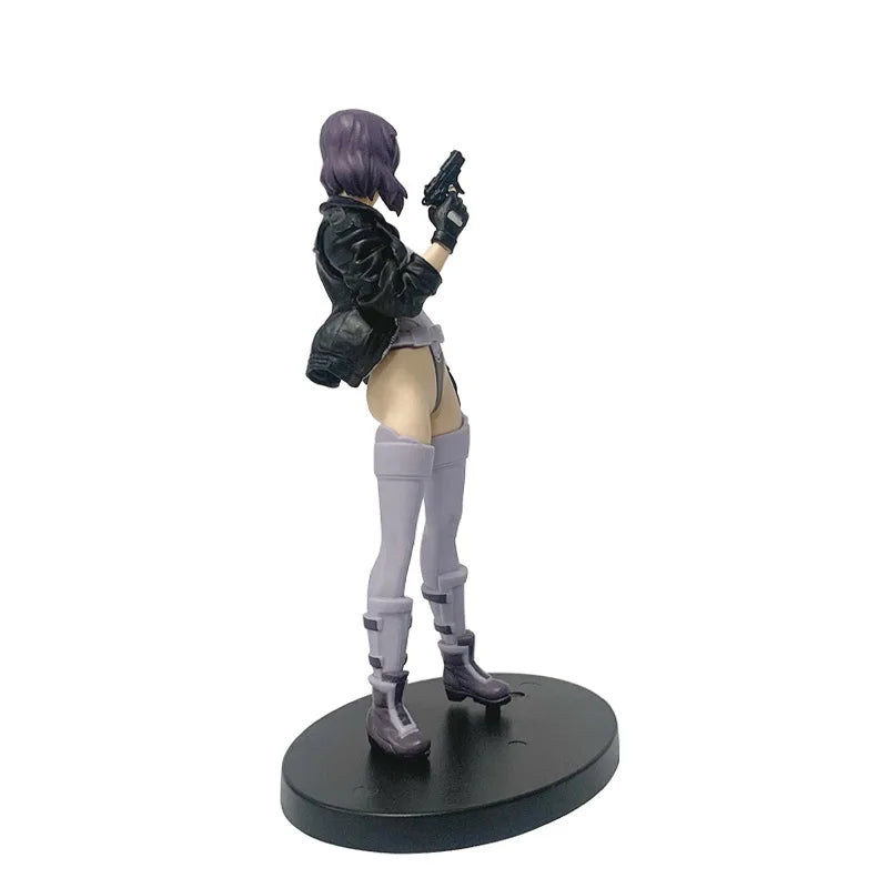 Hot 18cm Series Ghost in the Shell Motoko Kusanagi Anime Action Figure Assembly Model Toys Collectible Model Ornaments