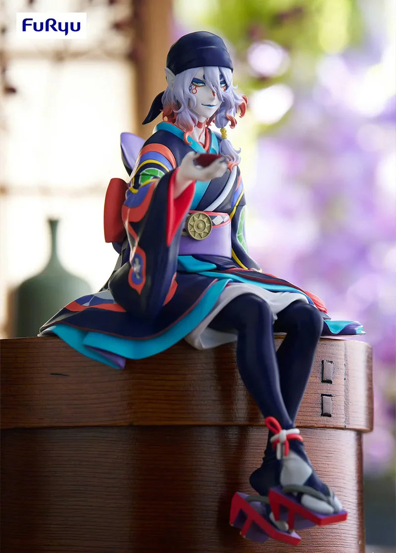Genuine Original Furyu Mononoke Medicine Seller Kusuriuri Anime Figure Noodle Stopper Model Desktop Ornament Toys Collect