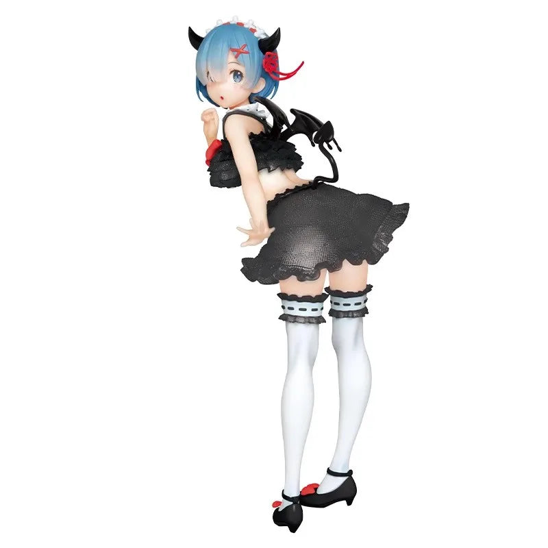 В наличност Taito Precious Figure Rem Pretty Tenshi Ver. Re:life in A Different World From Zero 23Cm Doll Anime Model Toys