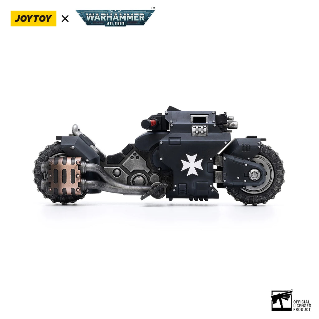 【In Stock】JOYTOY Warhammer 40K Space Marines Black Templars Outriders Brother Valtus 1/18 Action Figure