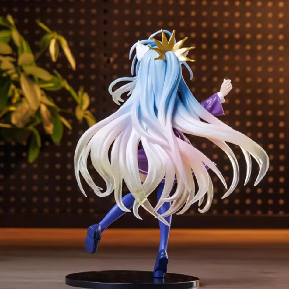 Anime NGNL No Game No Life Weiße Figur – PVC-Actionmodell, Ornament, Sammlerspielzeug, Geschenk für Fans