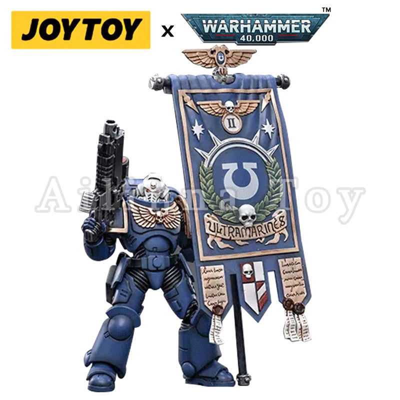 JOYTOY 1/18 Action Figure (3PCS/SET) 40K Heroes Of The Chapter Re-issue Version Anime Collection Military Model