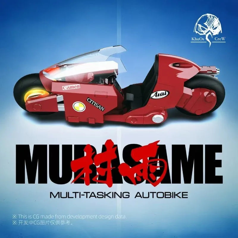 Original Genuine Product: Murayuki Motorcycle Assembly Model Toy Gift Collection, Fan Hobby