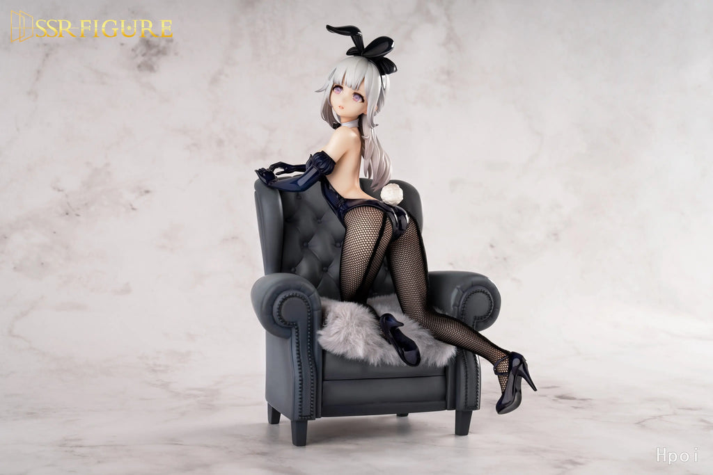 SSR FIGURE Genuine In Stock Qiaoer Bunny Girl Anime Figure Yirenguan Jinhua Collectible Statue With Sofa Base For Anime Fans