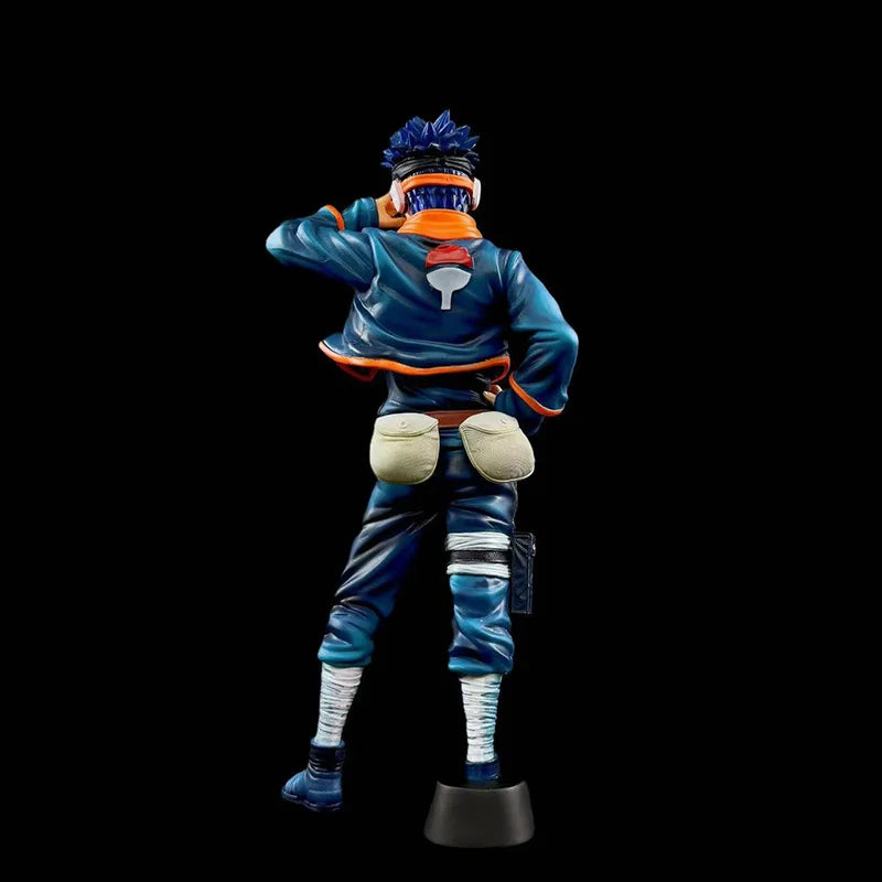 New Anime Naruto Kid Goggles Headband Obito Uchiha Figurine Jg Model Standing Statue Figure Collectable Ornaments Boy Toy Gift