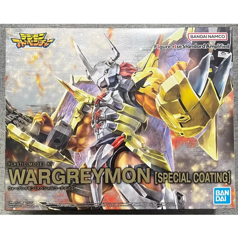 In Stock BANDAI Original Figure-rise Standard Digimon Adventure WARGREYMON DUKEMON[SPECIAL COATING]OMEGAMON Anime Model Toy Gift