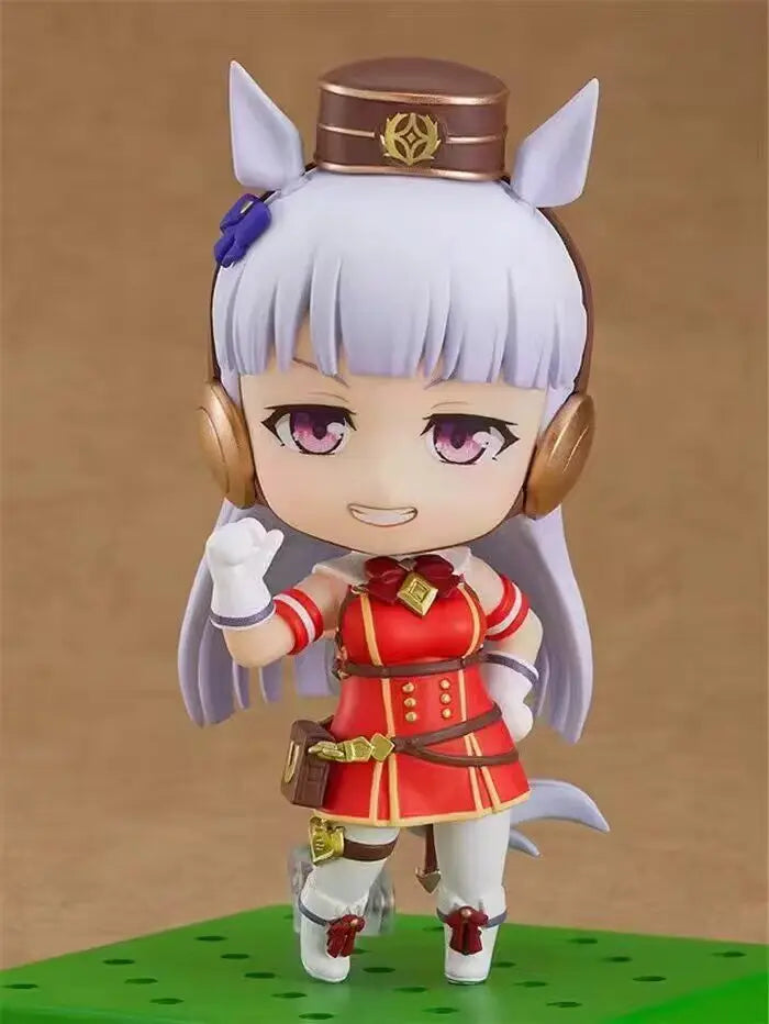 10cmGSC Nendoroid 2151 Rice Shower Uma Musume Pretty Derby Movable Face Plates Cute Poseable Figure Boxed Anime Collectible Fre