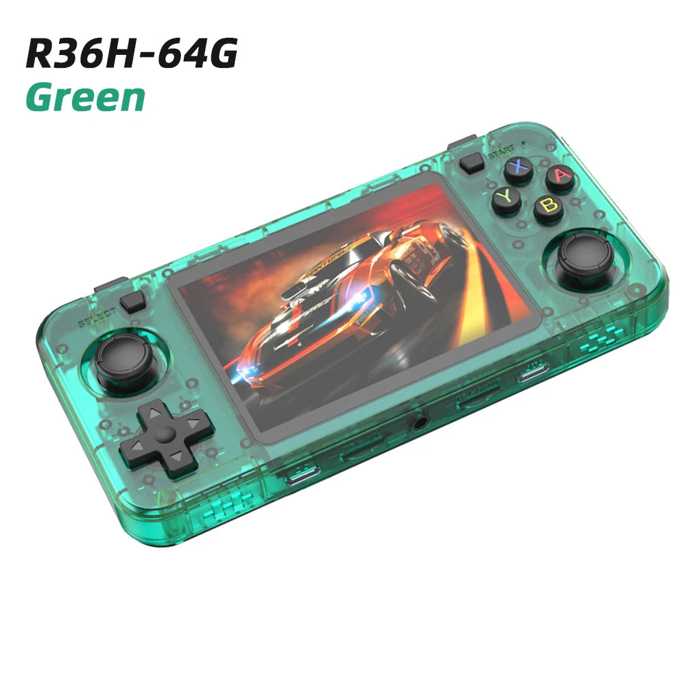 R36H original open-source handheld console with built-in 15000+games R36H handheld game console retro games
