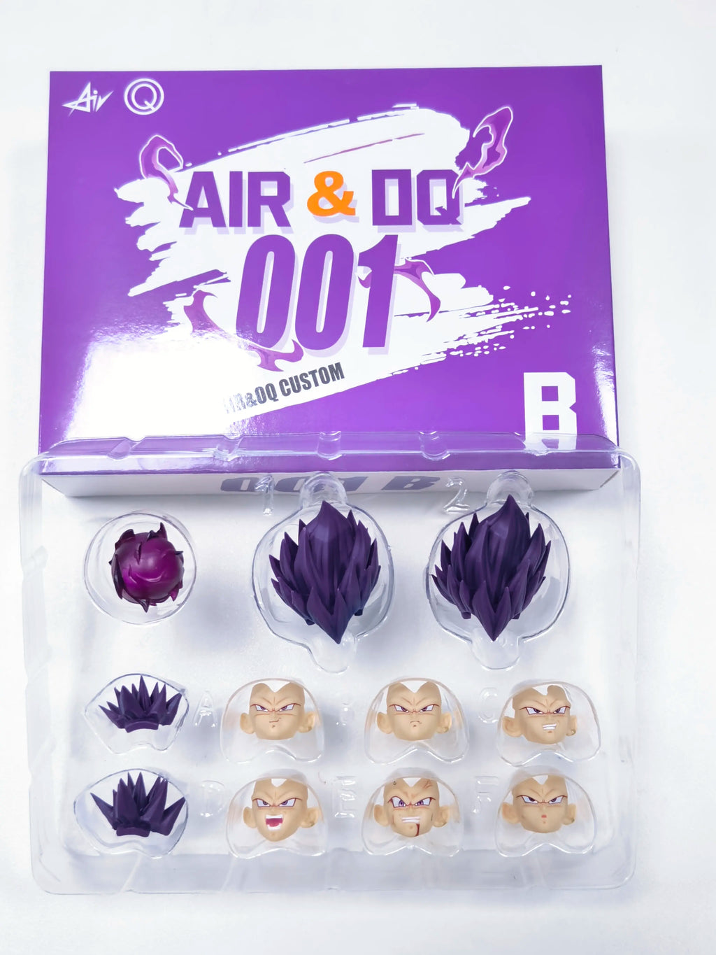 Air&Oq Studio Dragon Ball Z Vegeta Head Accessories Kit Figure Shf Super Saiyan Ssj Majin Vegeta  Action Figures Toys Gifts