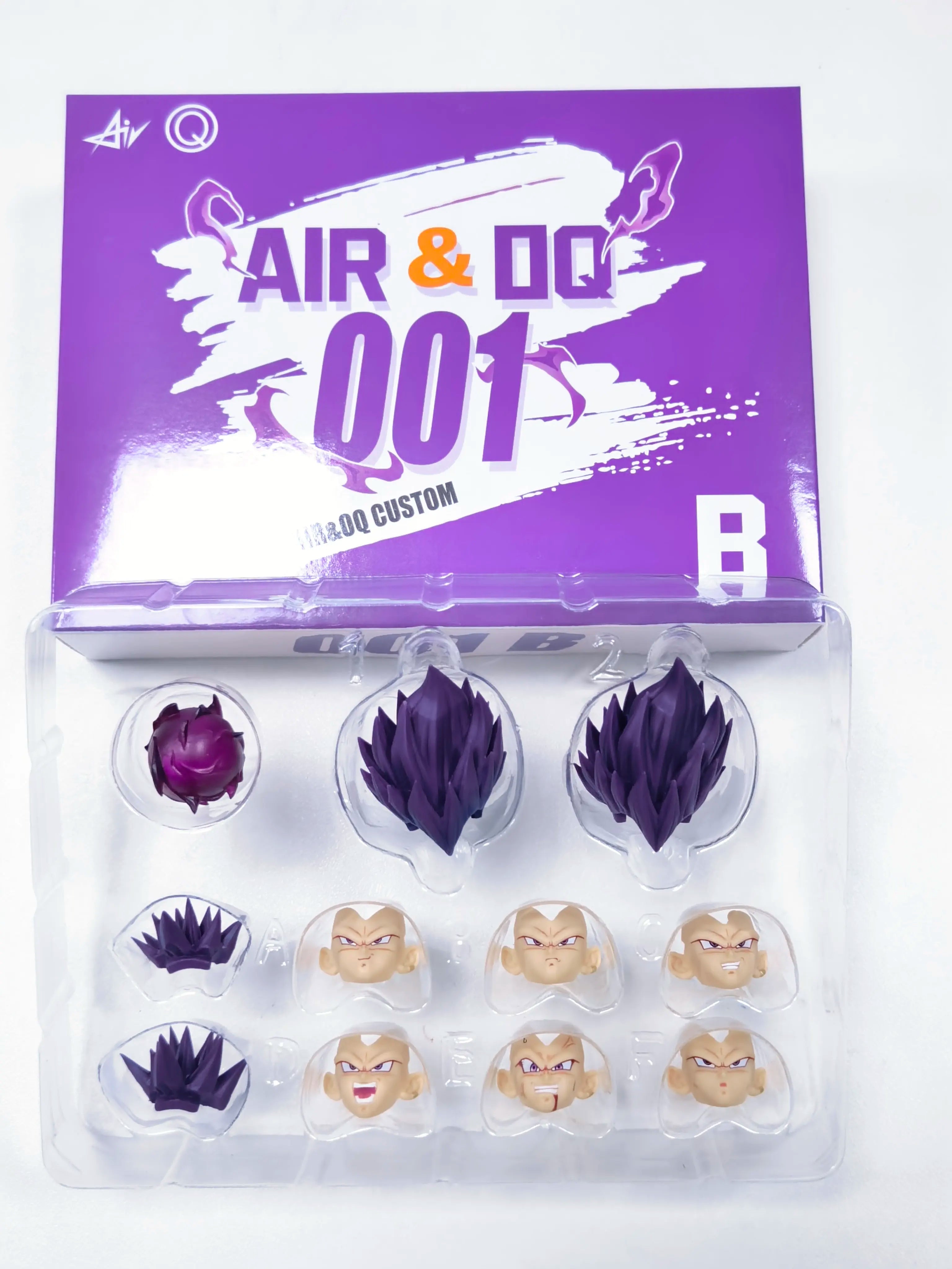 Air&Oq Studio Dragon Ball Z Vegeta Head Accessories Kit Figure Shf Super Saiyan Ssj Majin Vegeta  Action Figures Toys Gifts
